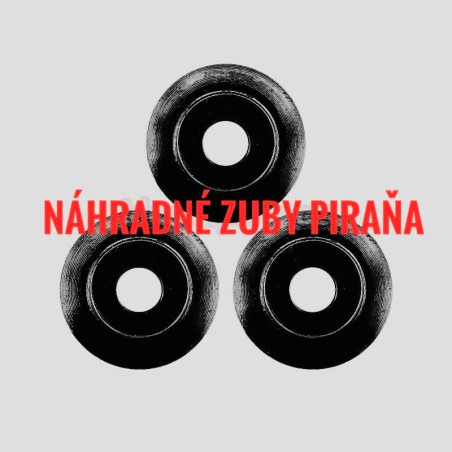 Náhradné výmenné zuby pr. 20mm pre kotúč PIRAŇA 3ks