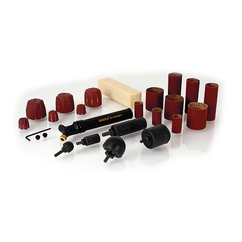 Kompetná brúsna súprava Total Sanding Kit-KIRJES 101