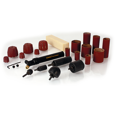 Kompetná brúsna súprava Total Sanding Kit-KIRJES 101