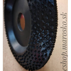 Rašpľa kotúčová sekaná s  OSTRÝM krajom-125 mm