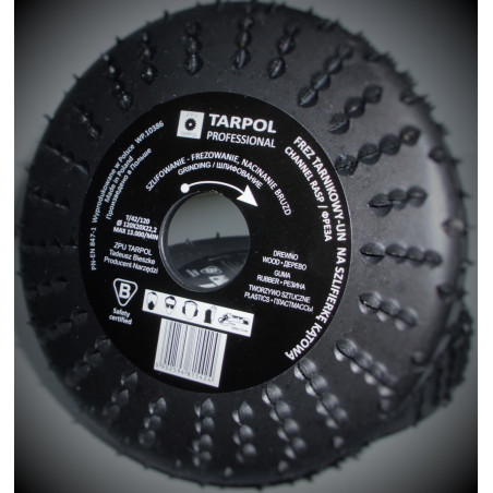 Rašpľa valcová obvodová 120mm T-42/120 / 20 x 22,2mm