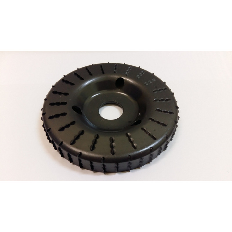 Valcová rašpľa 120mm s prelisovaným obvodom T43 120/20 × 22,2 mm