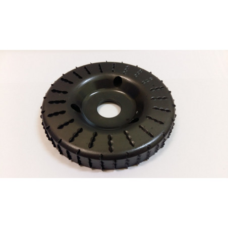 Valcová rašpľa 120mm s prelisovaným obvodom T43 120/20 × 22,2 mm