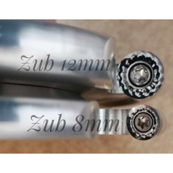 Kopie 4 zubá fréza s 8 mm guľatým profilom priemer 98mm M14