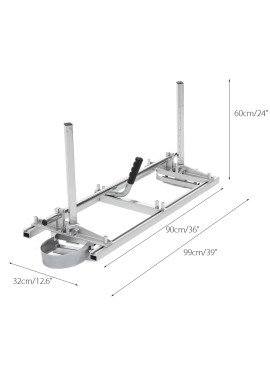 Vodiaci rám na vedenie pozdĺžnych rezov