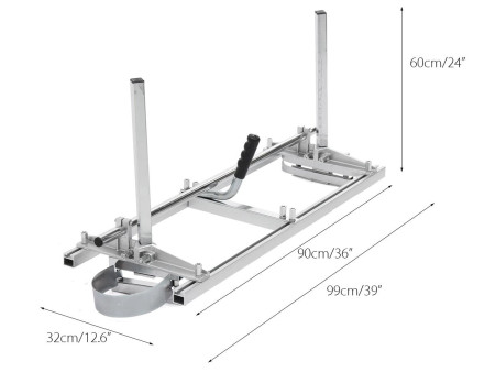 Vodiaci rám na vedenie pozdĺžnych rezov