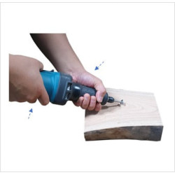 Guľatá frézovacia stopka Manpa DCR 16 mm (3,2 mm) | Rezbárske potreby