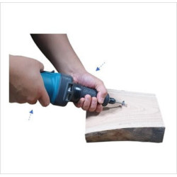 Hranatá frézovacia stopka Manpa DCS 16 mm (3,2 mm) | Rezbárske frezky