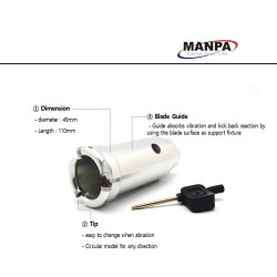 Manpa Holes Cutter 2" 3" 4" | Nástavec na vyhĺbenie dreva | Rezbarskenaradie.sk