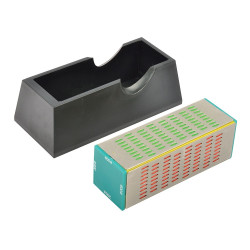 Ostriaci diamantový kváder uložený v praktickom stojane