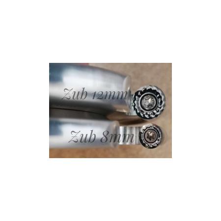 3 zubá fréza s 12mm guľatým profilom priemer 98 mm