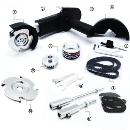 Manpa Multi Cutter - Master Predlžovacie rameno s predĺžením a náhradnou frézkou