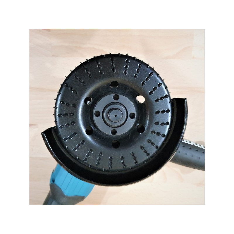 Rašpľa valcová obvodová s prelisom T-43/120 / 20 x 22,2mm