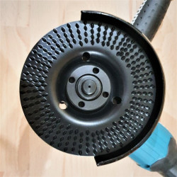 Rašpľový kotúč Plochy rovný  Strdný-Hrubý zapustena matica