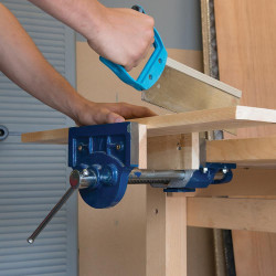 Stolný zverák s upínacou plochou-180 mm