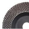 Rašpľa kotúčová sekaná s  OSTRÝM krajom-125 mm