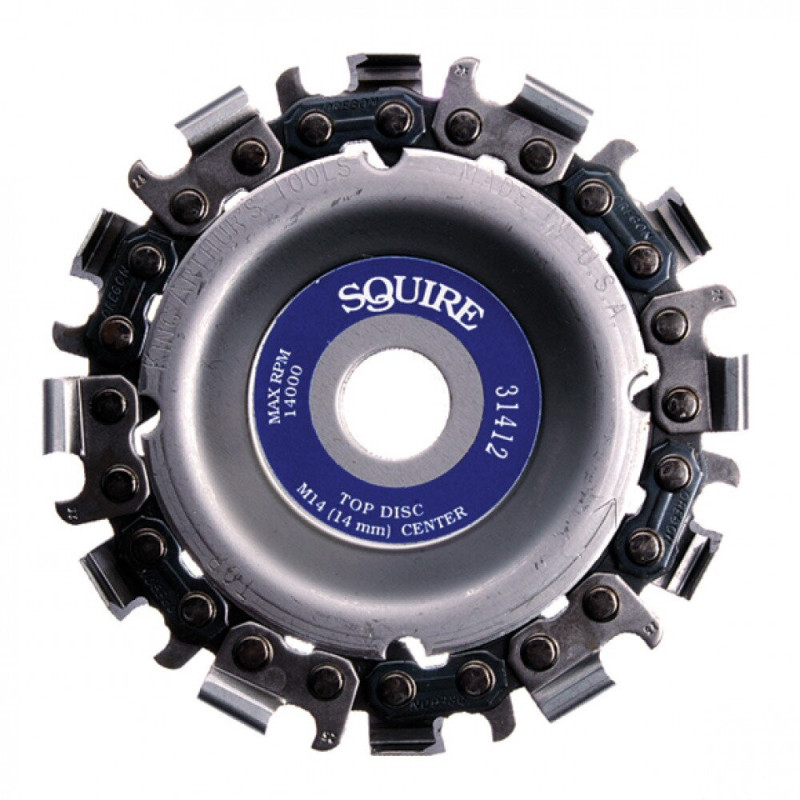 Reťazový kotúč frézovací SQUIRE-12 zubov 14 mm otvor